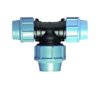 UNIDELTA - Té égal à 90° à compression PE Ø32 mm - UNIDELTA