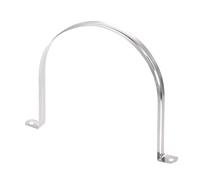 Unifizz Lot de 8 colliers de serrage rigides de 150 mm avec 2 trous en forme de U - En acier inoxydable 201