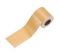 Unifizz Ruban de réparation autocollant en PVC imperméable pour meubles, sol, porte, fenêtre, bord de placard et décoration à faire soi-même, chêne américain, 5,1 cm x 10,6 m