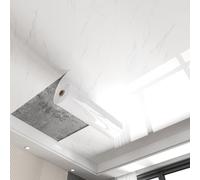Unikicool Panneau De Plafond Autocollant En PVC, Dalle Décorative Épaisseur 2.5mm, Style A, Pour Cuisine, Salle De Bain, Sous-Sol, Home Cinéma