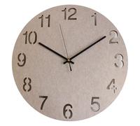 Unilux Hello Horloge Murale Silencieuse, Diamètre 40 cm, Acoustique Écologique en Pet recy eige