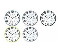 Unilux Pop Horloge Murale Systeme Quartz Silencieuse Diamètre 30.5 cm Vert Anis