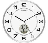 Pendule Unilux Tempus gris métal