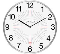 UNiLUX Horloge murale/funk "OUTDOOR" diam. : 355 mm argent