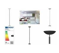 Lampadaire dely 2.0 led unilux prise europe chrome