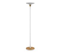Lampadaire baly bamboo Unilux led prise europe blanc