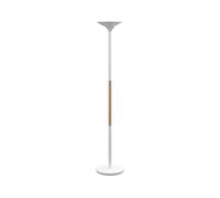 Lampadaire Led intégrée PRYSKA - Unilux - 44,6 W - blanc/bois