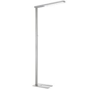 Unilux lampadaire Stratus - Led intégrée - 50W - Eclairage direct et indirect - Variateur d'intensité - Aluminium