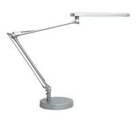 Unilux Lampe de bureau LED MAMBO LED 2.0 Intensité variable 3000–5000 K Pince et pied Gris