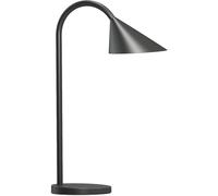 Unilux Lampe de bureau Olson – LED intégrée 7,4 W – Bras flexible – Noir