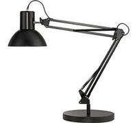 Unilux Lampe de bureau Success 66 – pince/socle, E27 LED – noir