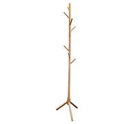 UNILUX Mikado Portemanteau sur Pieds en Forme D'arbre avec 8 Patères 175 x 35cm Bois Hêtre