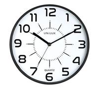 Unilux Montre Pop Mécanisme Quartz 28 cm Noir