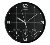 Pendule Unilux On Time noir
