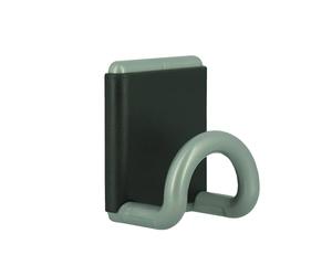 UNILUX Patère Murale Fil Magnetique Gris, 8x10x6