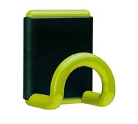 UNILUX Lot de 3 Patères Magnétique FIL 1 crochet 12KG vert anis