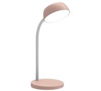 Lampe de bureau Led intégrée Tamy Unilux - 6 W - Bras flexible - rose
