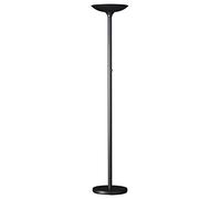 Unilux Varialux Lampadaire LED 25W 3000 Lumens à Variation d'intensité Lumineuse 180 x 34 cm Noir