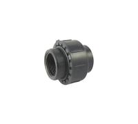 Union 3 pièces mixte PVC-U PN16 : À coller et à visser - Ø A: 32mm | Ø B: 1''