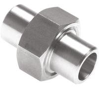 Union Connecteur droit 114.3mm Extrémité à souder Acier inoxydable Joint conique 16bar (224.8psi)