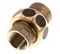 Union Connecteur Droit Rp1/2'' Femelle Laiton Joint Plat Centellen 16bar (224.8psi)