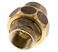 Union Connecteur Droit Rp3/4'' Femelle Laiton Joint Plat Centellen 16bar (224.8psi)