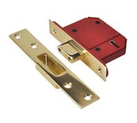 UNION - StrongBOLT 2100S BS 5 Verrou Mortise 68mm Laiton Satiné