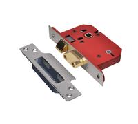 UNION Strongbolt 22WCS Mortaise Verrou Salle Bain Acier Inoxydable 81mm 3in Visi