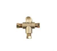Union T pour cuivre 3 Écrous Mâles Court 10mm Union T pour cuivre