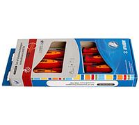 UNIOR 617048 - Juego de 6 destornilladores HX aislados VDE con bola TBI en caja de cartón serie 620CS6VDETBI