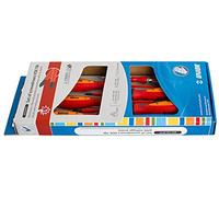 Unior 617654 - Juego de 6 destornilladores aislados VDE planos y Phillips Con buscapolos en caja de cartón Serie 603CS6ATVT