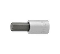 UNIOR 617662 - Llave de vaso 3/8" con punta hexagonal 1/8" serie 236/2HX