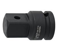 Unior 9612120 Impact Adaptateur, 1/2-3/20,3 cm, 38 mm