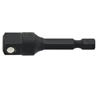 Unior 9616809 Adaptateur de Douille, 1/4-1/5,1 cm, 50 mm