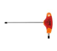 Unior Tournevis hexagonal avec poignée en T, métrique, 8 mm, rouge/orange