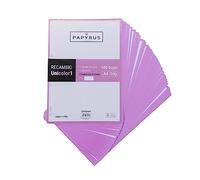 Unipapel 53392253 Pièces de rechange 100 feuilles A4, Grille 5 x 5, Bande Rose clair, PaperClas90g, Papyrus - Unicolor 1