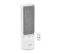 Uniprodo UNI_HEATER_11 Radiateur soufflant céramique 1200/2000 W réglable blanc Soufflant céramique Radiateur soufflant mural Radiateur soufflant mural silencieux