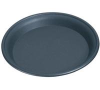 Uniqoos® : sous-verre noir de 25 cm – surface en plastique robuste pour protéger les tables et les terrasses, idéal pour une utilisation en extérieur