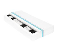 UNIQUE*NEW Matelas Confort 90x200 cm 7 zones Ressort ensaché 20 cm H3 - 38138