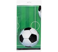 Amscan Nappe en plastique 27303 Football 213 x 137 cm Noir/Blanc