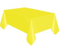 Unique Party 5093 - Nappe en Plastique Jaune 2,74 m x 1,37 m