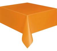 Unique Party 5097 - Nappe en Plastique Orange 2,74 m x 1,37 m