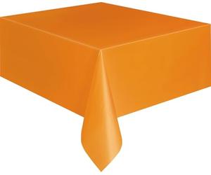 Unique Party 5097 - Nappe en Plastique Orange 2,74 m x 1,37 m