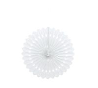 Unique Party 64267 - Rosace en Papier de Soie Blanche (40 cm)