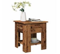 UNIQUE*Table d'appoint moderne - Table basse - vieux bois - 40x40x42 cm - bois d'ingénierie NEW522249