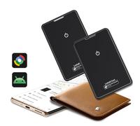 (Uniquement Android) Bluetooth Wallet Smart Tracker Card Lot de 2 Fin 2.5mm