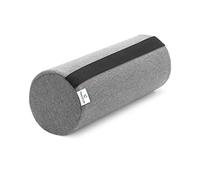 UniROLL Traversin 40x15 cm | Coussin lombaire et relève-jambes | Oreiller à mémoire de forme ergonomique cervical | Oreiller rond pour le cou, les genoux et le yoga | Housse avec élastique
