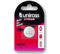 UNIROSS Pack de 1 Pile Lithium CR2025, 3V G