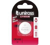 UNIROSS Pack de 1 Pile Lithium CR2450, 3V G
