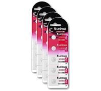 Uniross Pack de 4 x 5 Piles Lithium CR1220, 3V